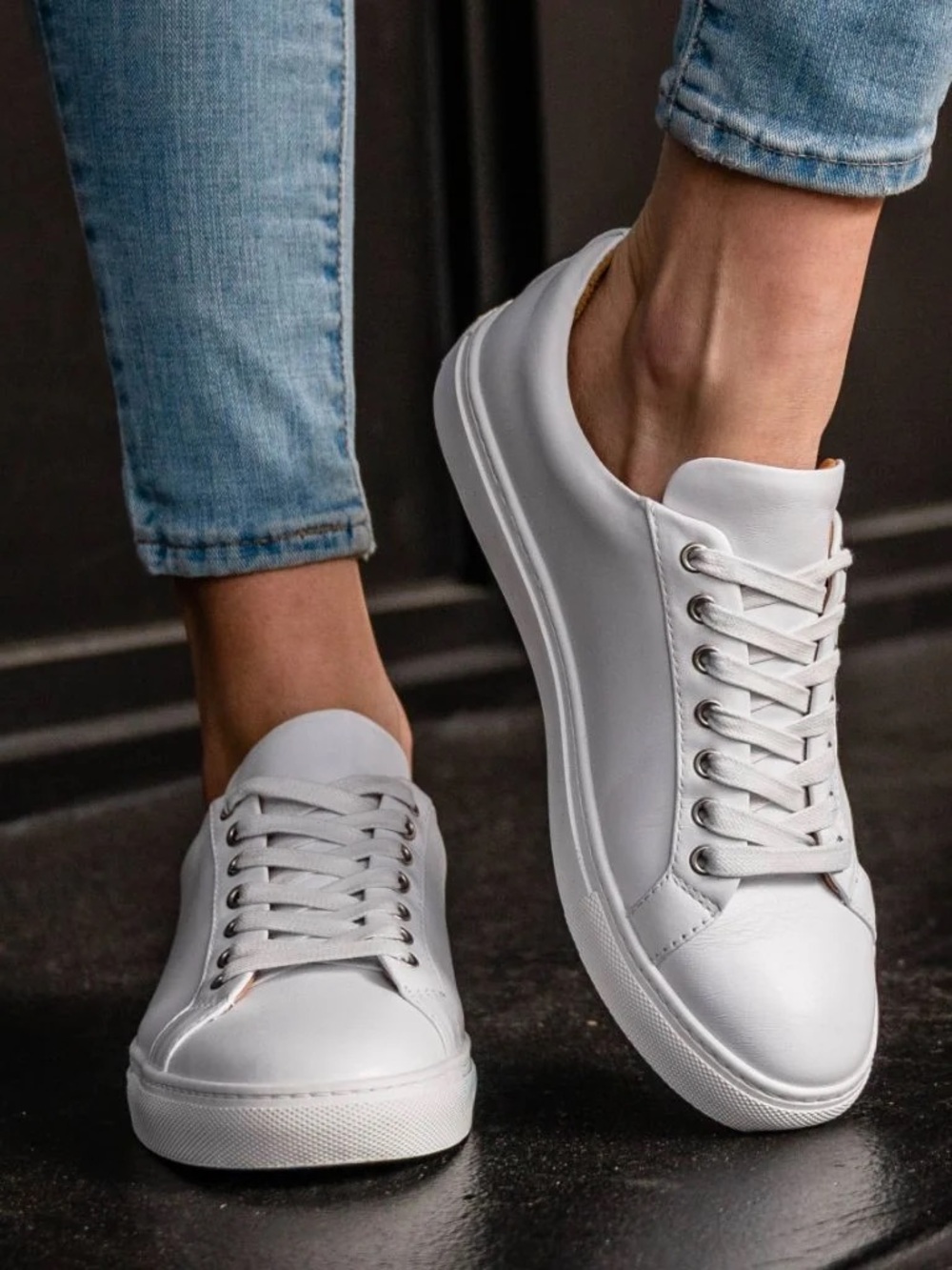 Thursday Boot Co premier low top everyday white leather sneaker size 8.5